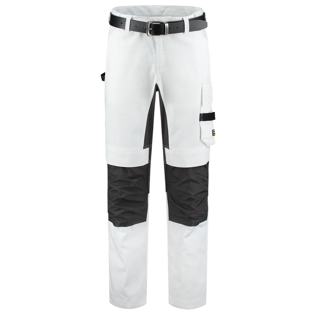 [502016WhiteDarkgrey21] Tricorp - Schildersbroek Twill Cordura Stretch (21)