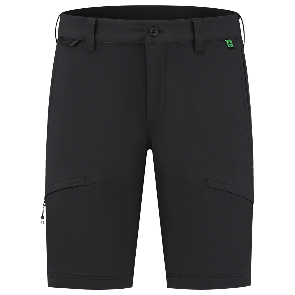 [502703Black42] Tricorp - Werkbroek Fitted Stretch Kort RE2050 (42, Black)