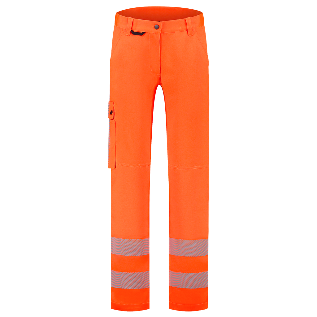 [503702Fluororange32] Tricorp - Werkbroek Twill Stretch RWS Revisible Dames (32)