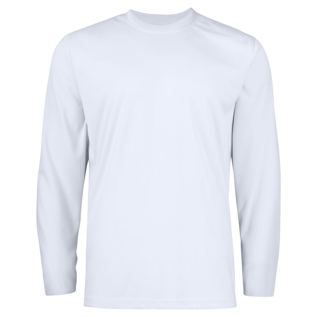 [642017-00-3] Projob - 2017 T-Shirt Lange Mouwen (XS, Wit)