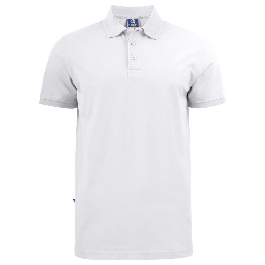 [642021-00-3] Projob - 2021 Polo Pique (XS, Wit)
