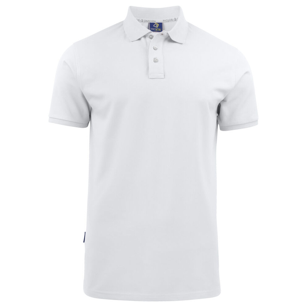 [642022-00-3] Projob - 2022 Polo Stretch (XS, Wit)