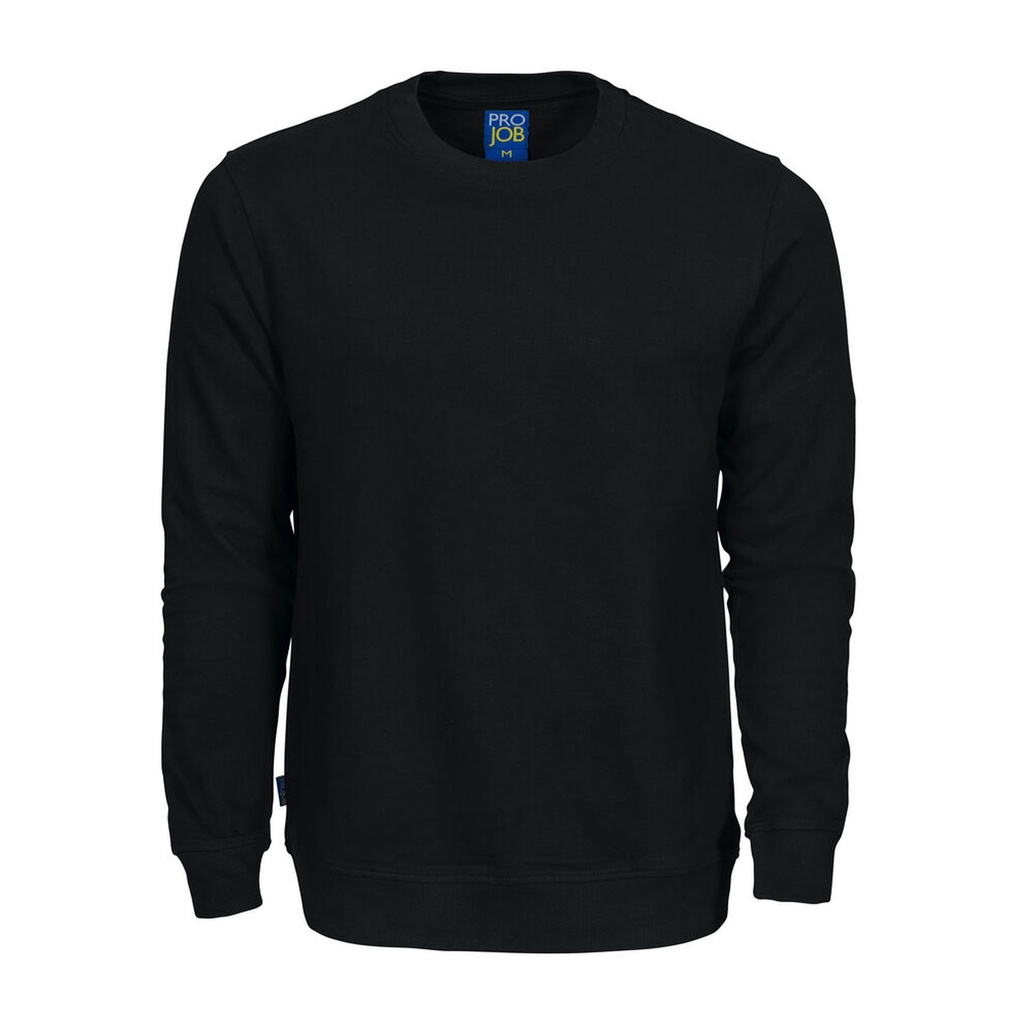 [642124-99-3] Projob - 2124 Sweater Ronde Hals (XS, Zwart)