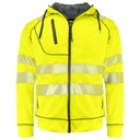 Projob - 6130 Signalisatiehoodie Gevoerd En Iso 20471 Klasse 3/2