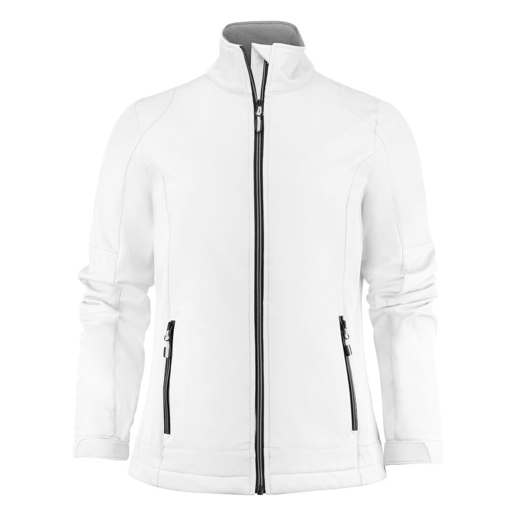 [2261045-100-3] Printer - Trial Softshell Jas Dames (XS, Wit)