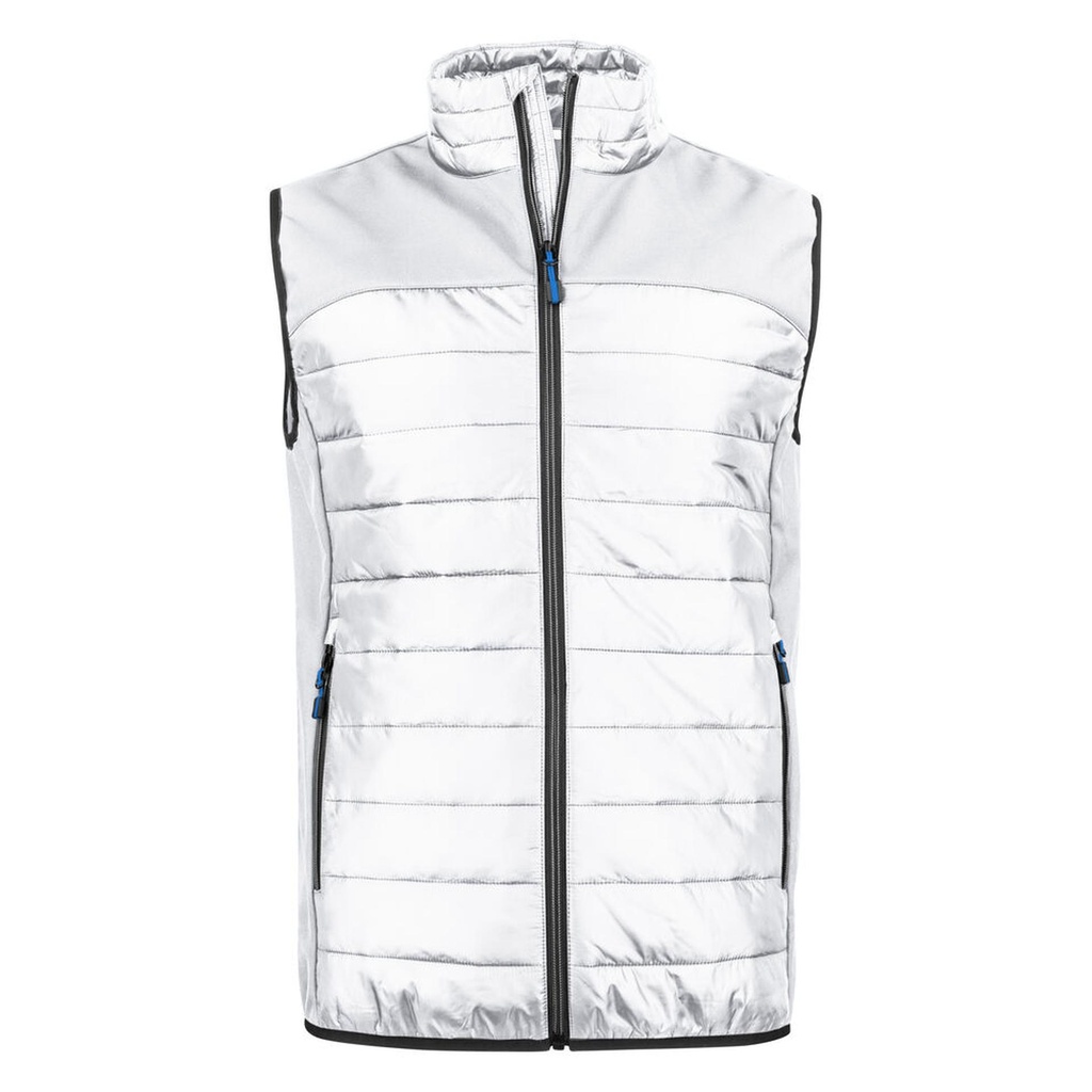 [2261063-100-4] Printer - Expedition Bodywarmer Heren (S, Wit)