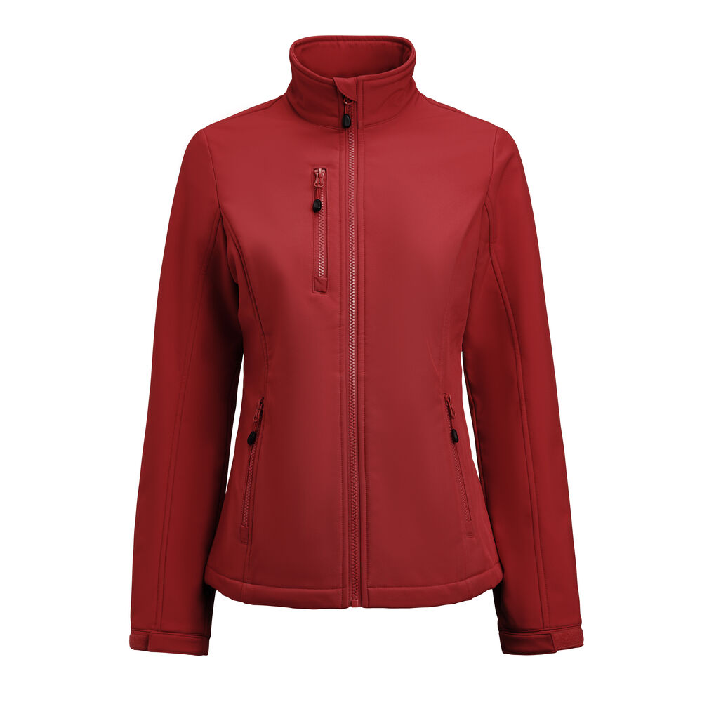 [2261074-400-3] Printer - Airwalk Softshell Jas Dames (XS, Rood)