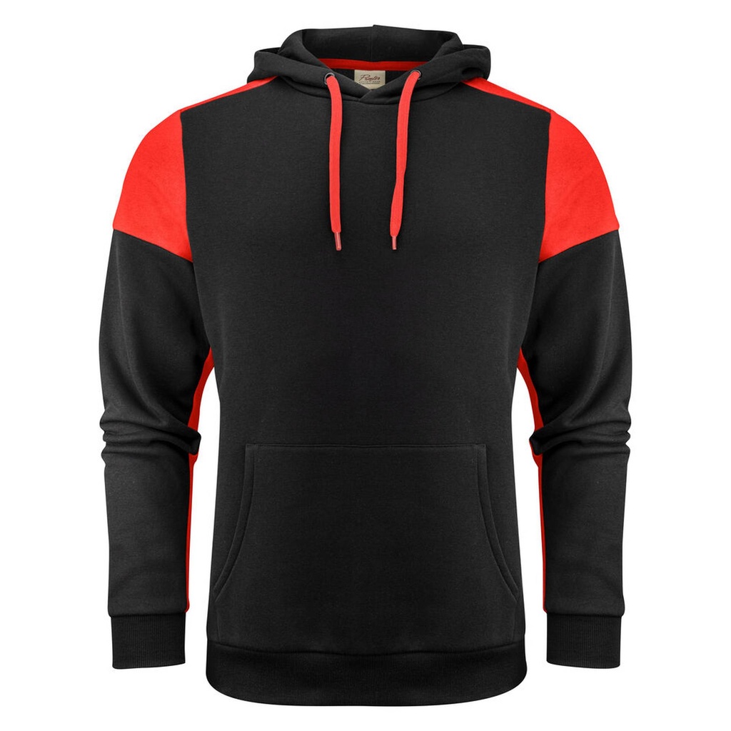 [2262070-9040-3] Printer - Prime Hoodie Unisex (XS, Zwart/Rood)