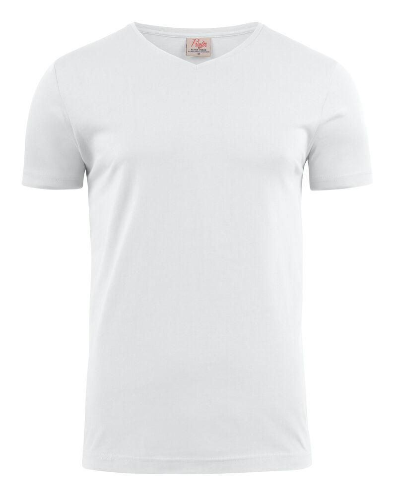 Printer - Heavy V-Neck T-Shirt Heren