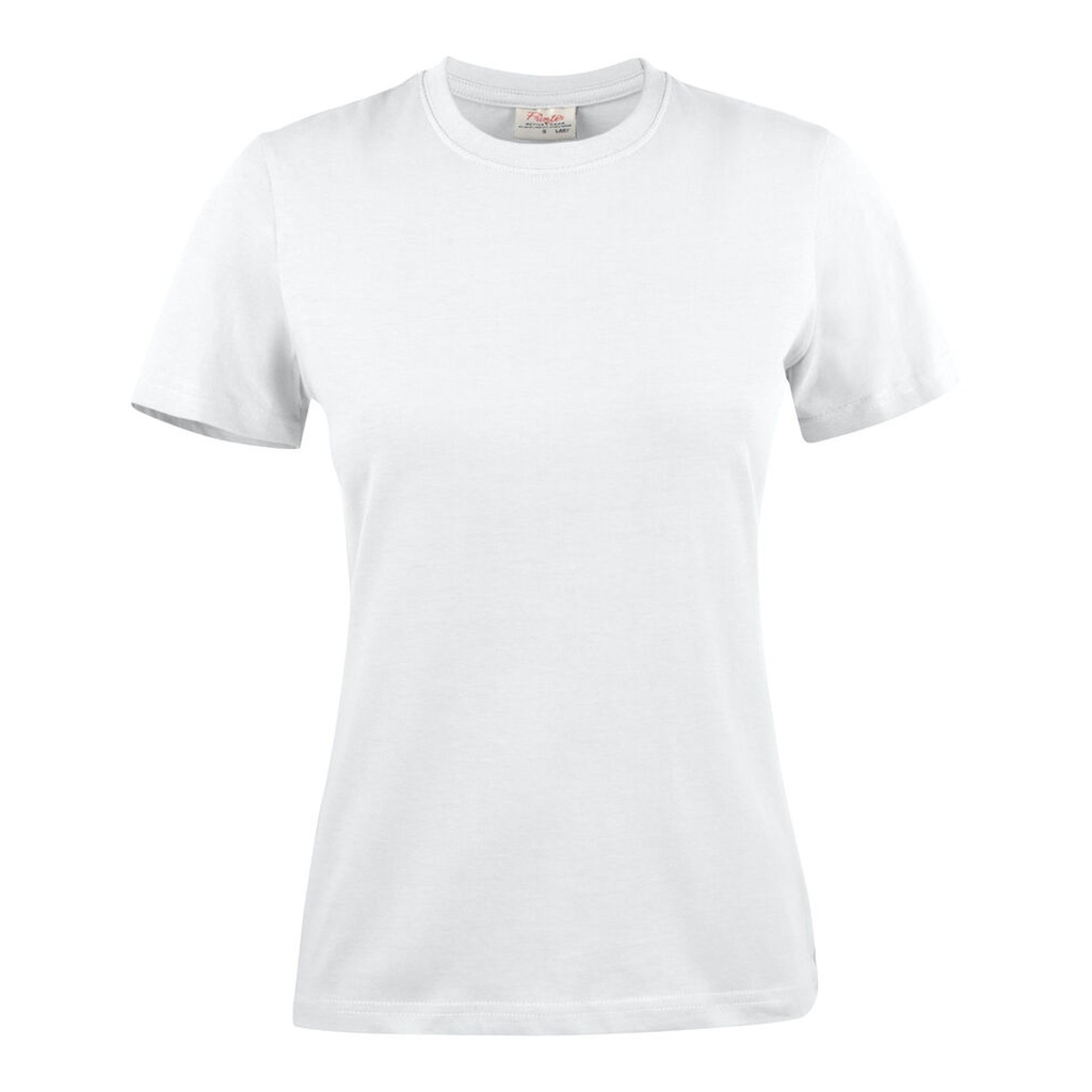 [2264028-100-3] Printer - Light T-Shirt Dames (XS, Wit)