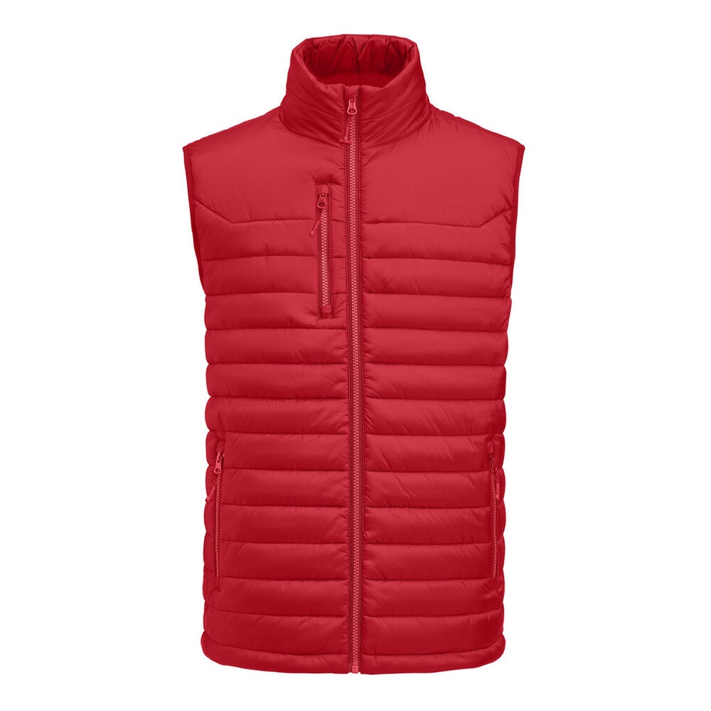 [2111051-400-4] James Harvest - Meadows Vest Bodywarmer Heren (S, Rood)