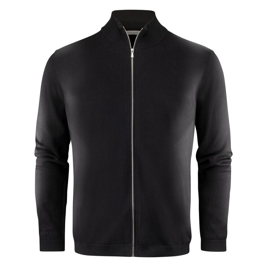 [2112514-900-4] James Harvest - Ashland Cardigan Heren (S, Zwart)