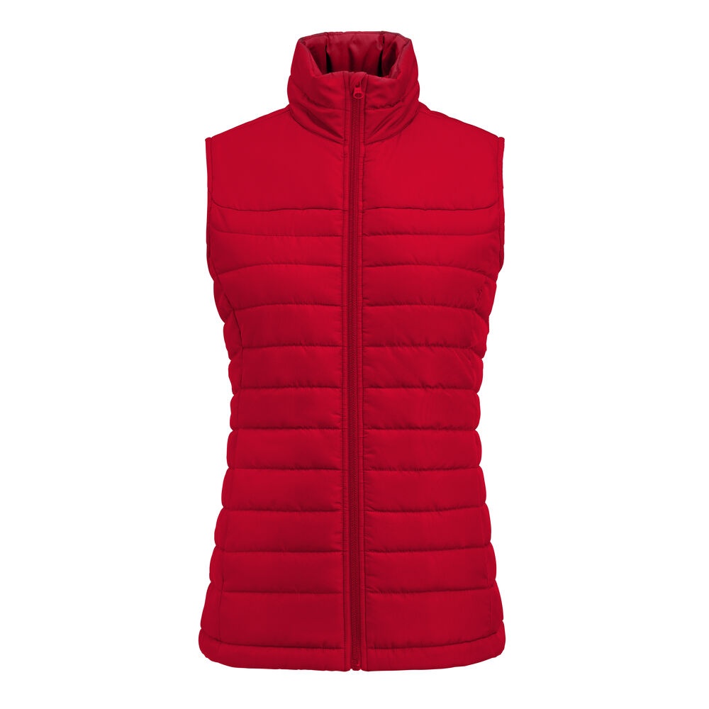 [2121051-400-3] James Harvest - Arches Vest Bodywarmer Dames (XS, Rood)