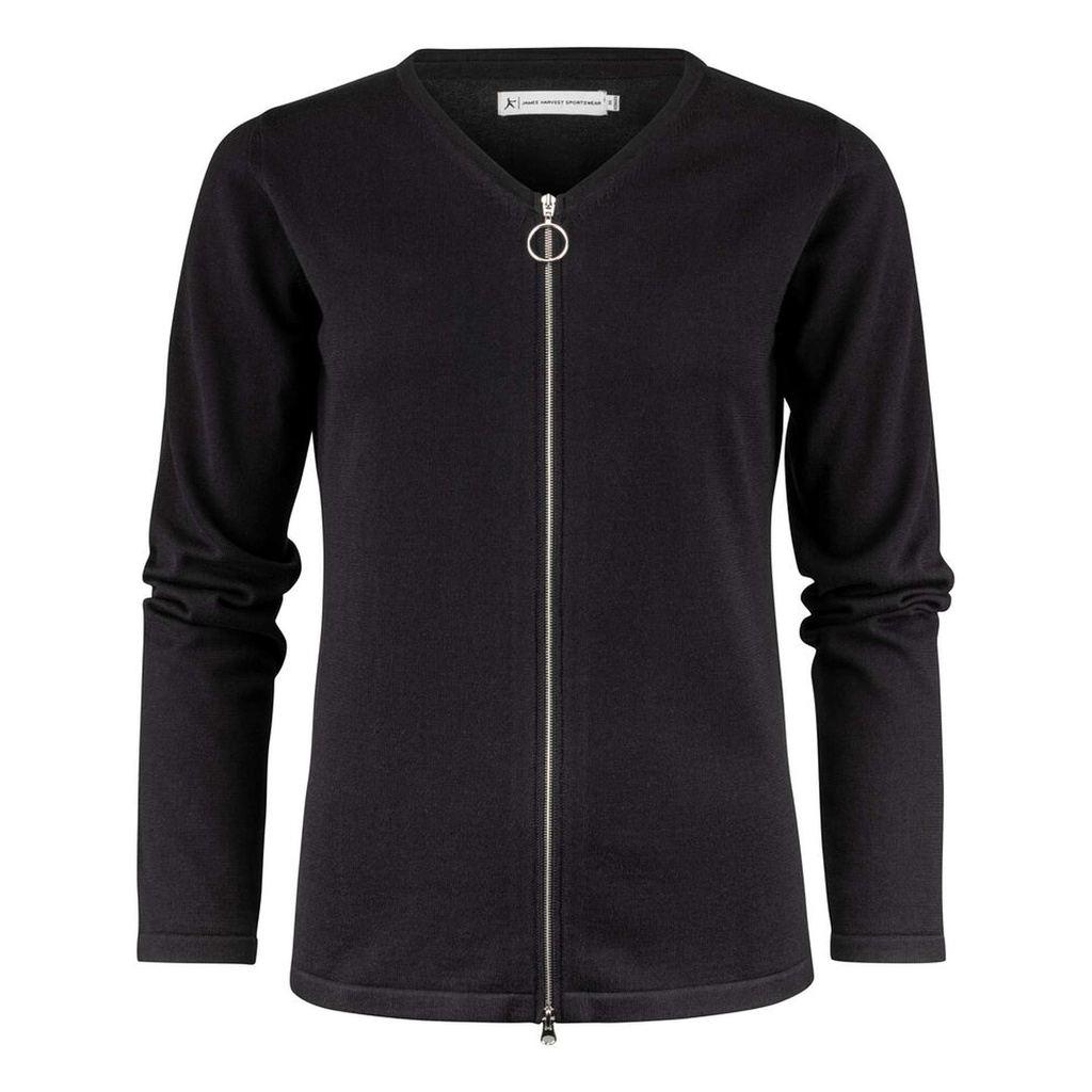 [2122511-900-3] James Harvest - Ashland Cardigan Dames (XS, Zwart)