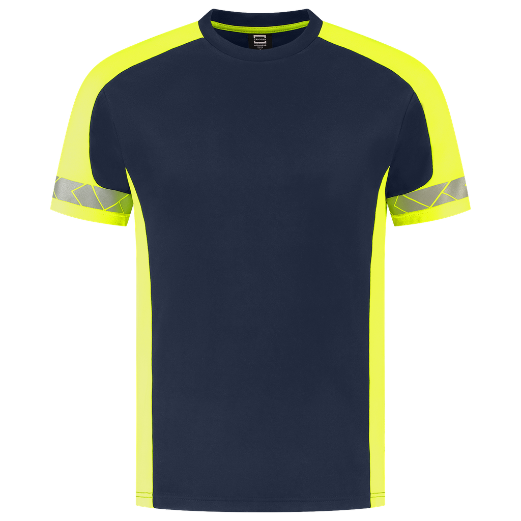 [106104InkFluoryellowXS] Tricorp - T-shirt Reflective Redefined (XS, InkFluoryellow)