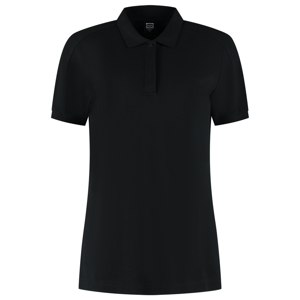 [206107BlackXS] Tricorp - Poloshirt Redefined Dames (XS, Black)