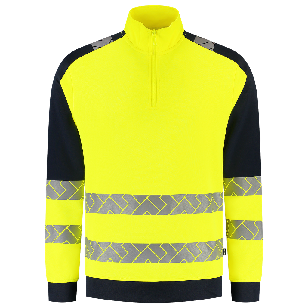 Tricorp - Zip Sweater High Vis Redefined Industrieel Wasbaar