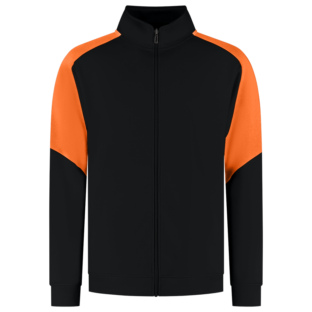 [306108BlackOrangeXS] Tricorp - Sweatvest Bicolor Redefined (XS, BlackOrange)