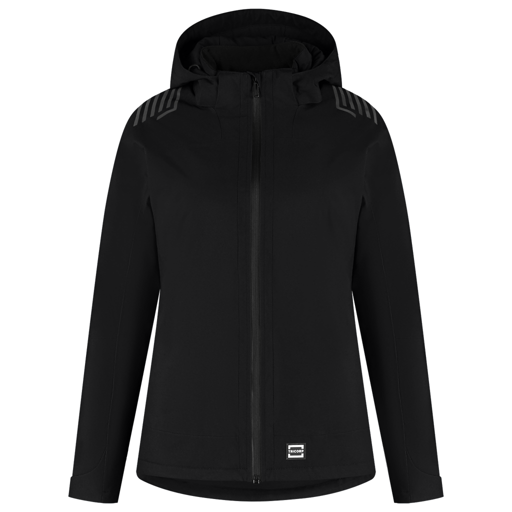 [406114BlackXS] Tricorp - Winter Techshell Redefined Dames (XS, Black)