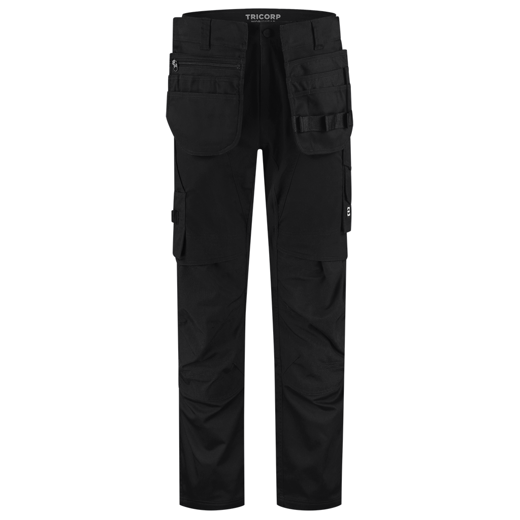 [506111Black21] Tricorp - Werkbroek Functional Stretch Redefined Tool Pockets (21, Black)