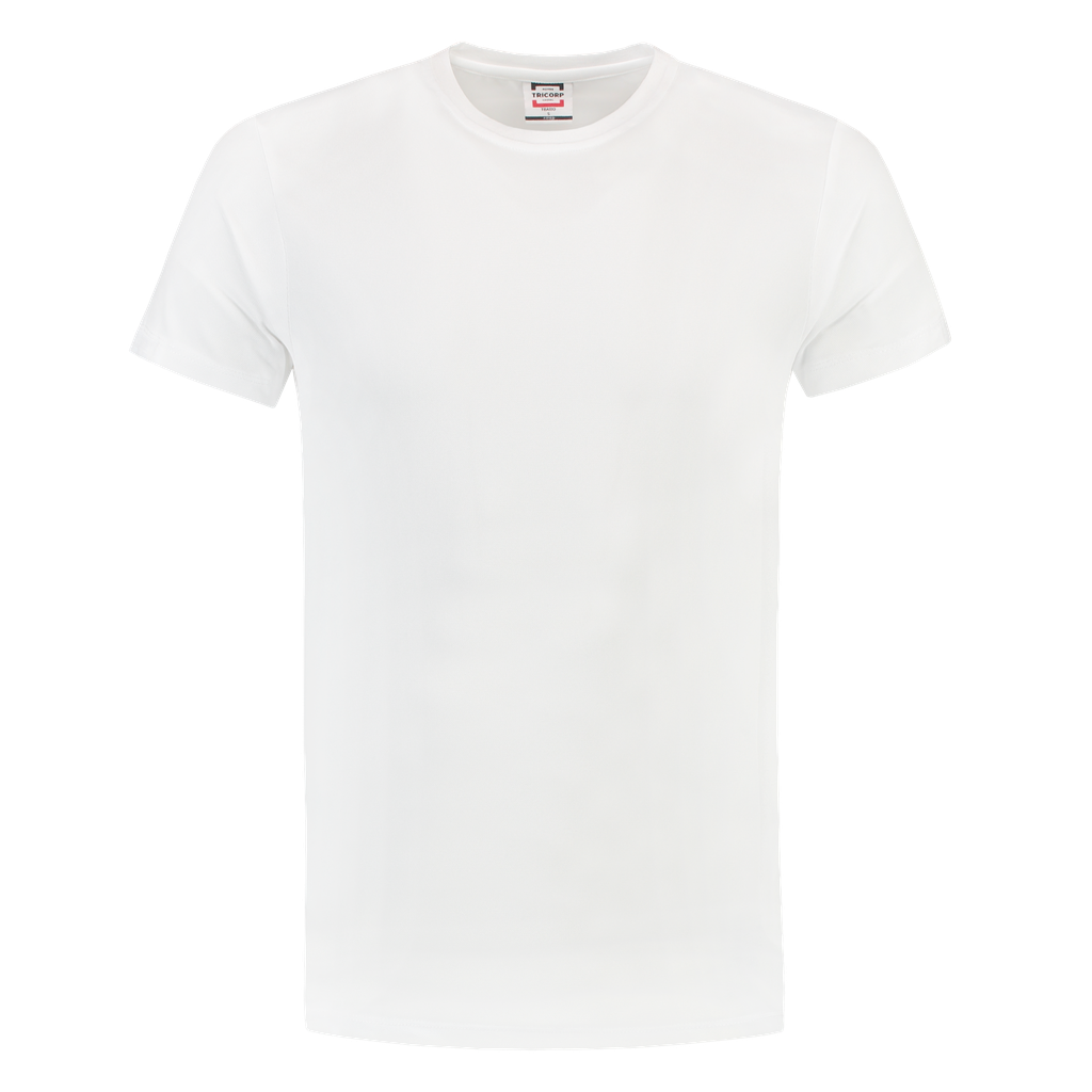 [101009WhiteXS] Tricorp - T-shirt Cooldry Fitted (XS, Wit)