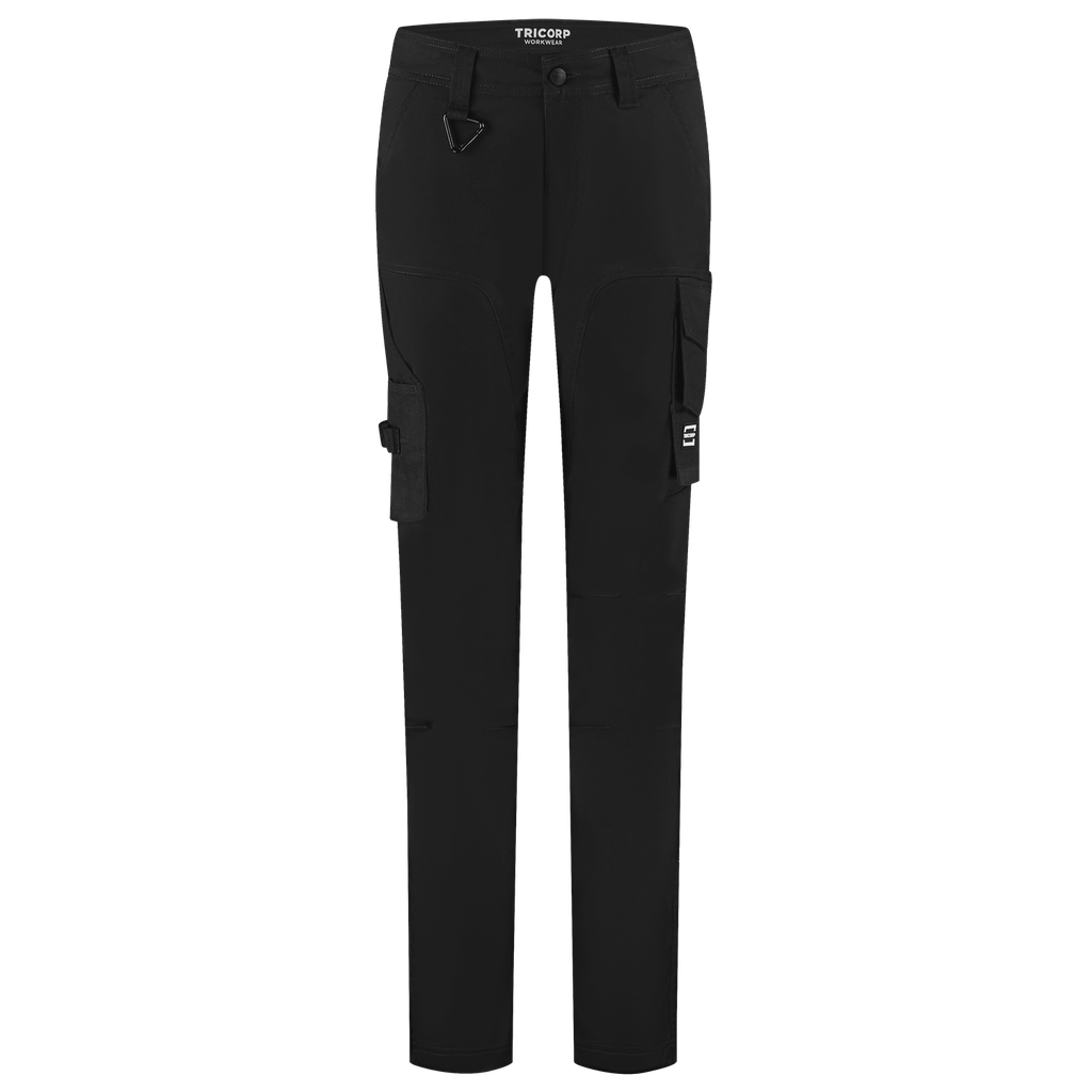 [506125Black32] Tricorp - Werkbroek 2-Way Stretch Redefined Dames (32, Black)