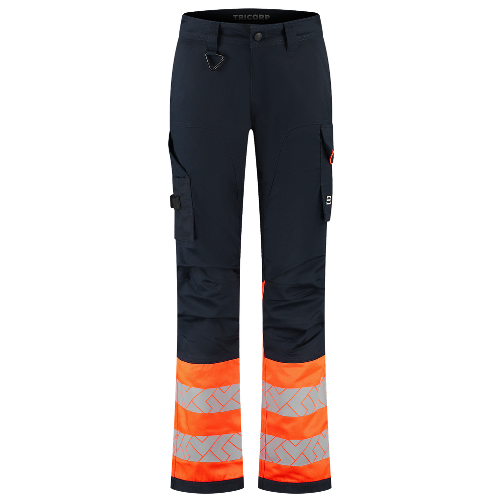 [506126InkFluororange32] Tricorp - Werkbroek 2-Way Stretch High Vis Redefined Dames (32, InkFluororange)