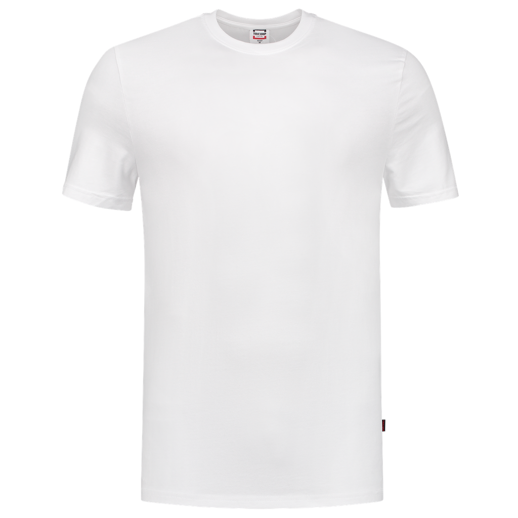 [101017WhiteXS] Tricorp - T-shirt 200 Gram 60°C Wasbaar (XS, Wit)