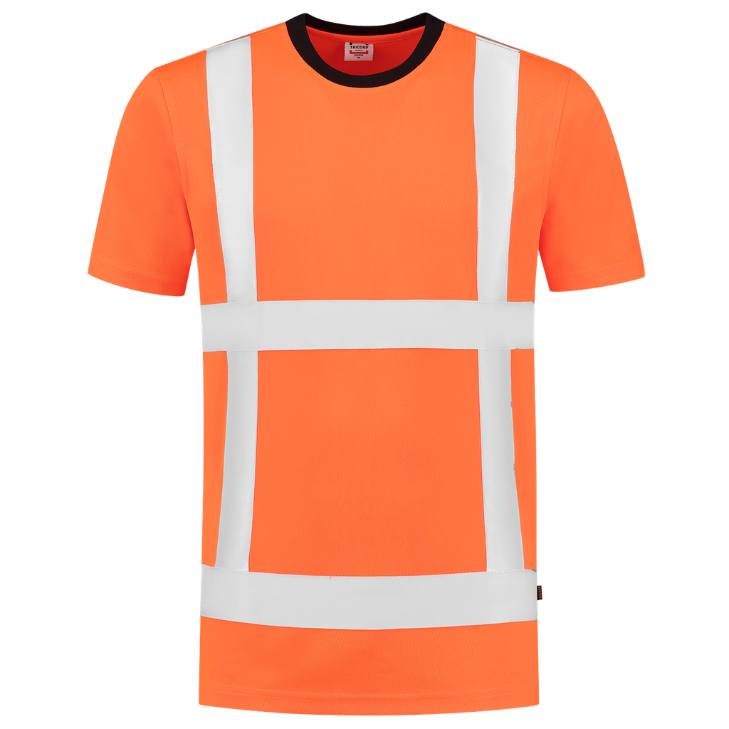 [103005FluororangeXS] Tricorp - T-shirt RWS Birdseye (XS, Fluororange)