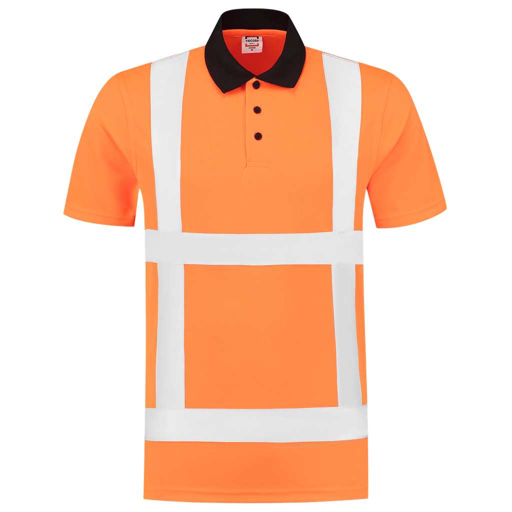 [203006FluororangeXS] Tricorp - Poloshirt RWS Birdseye (XS, Fluororange)