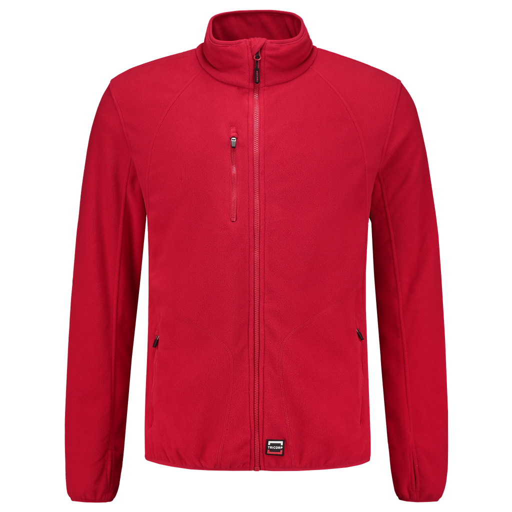 [301012RedXS] Tricorp - Sweatvest Fleece Luxe (XS, Rood)