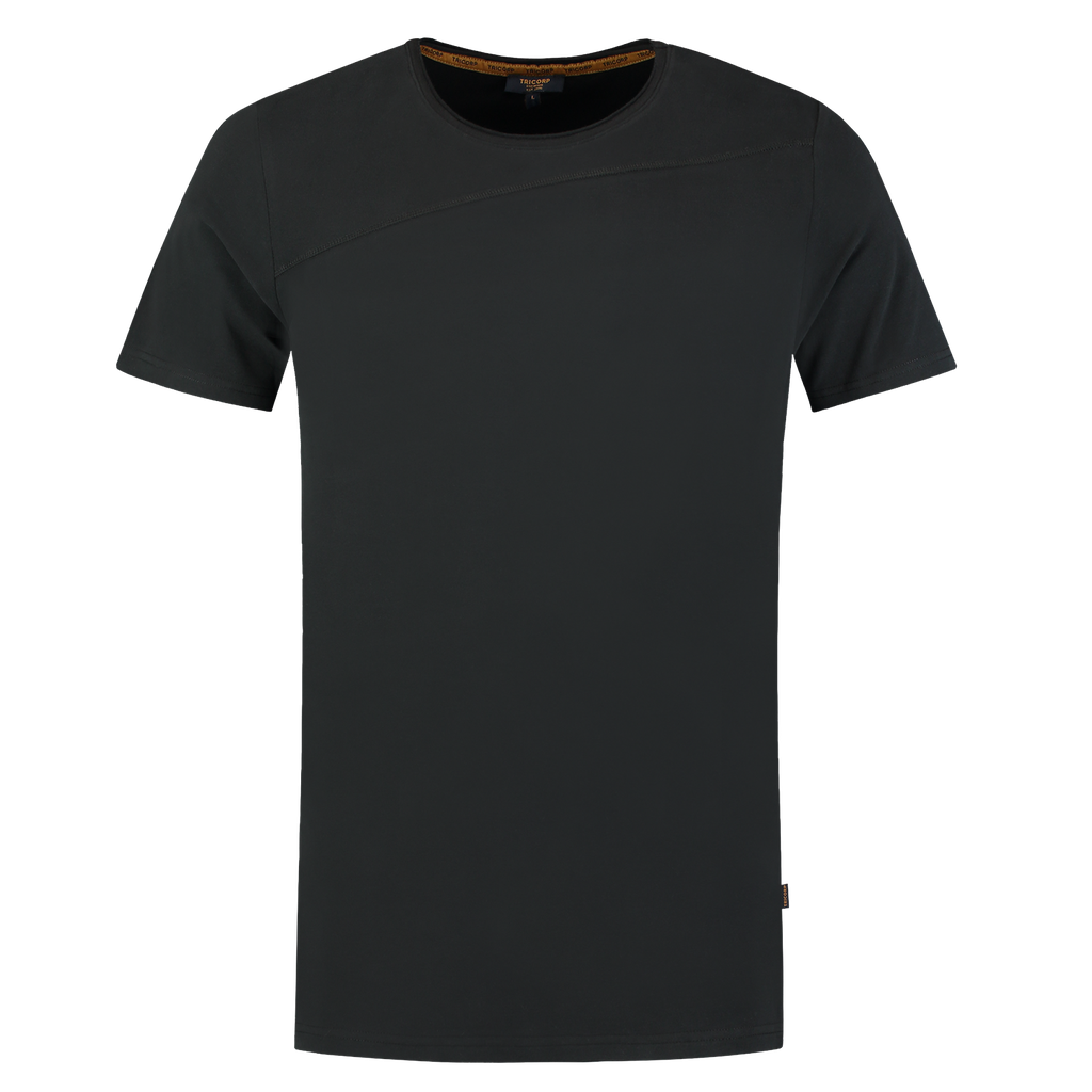 [104002BlackXS] Tricorp - T-shirt Premium Naden Heren (XS, Black)
