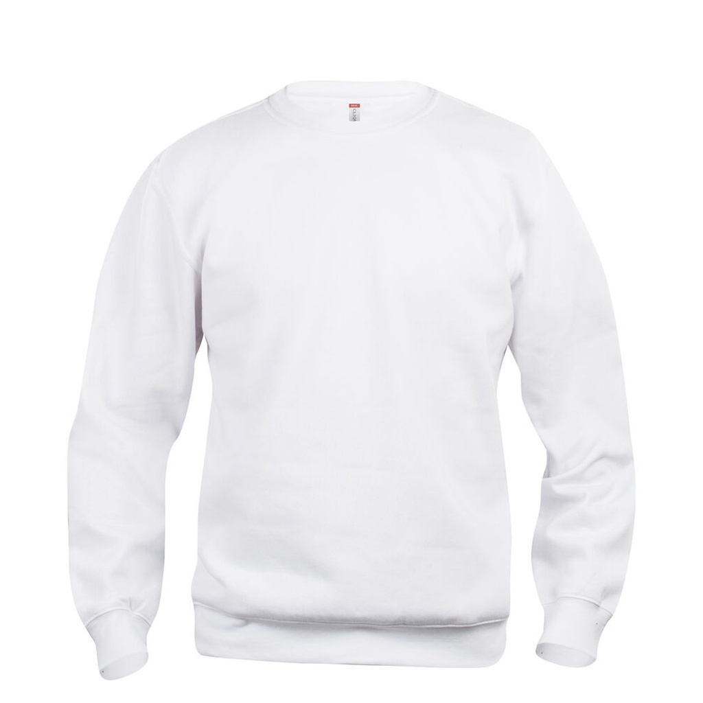 [021030-00-3] Clique - Basic Roundneck (XS, Wit)