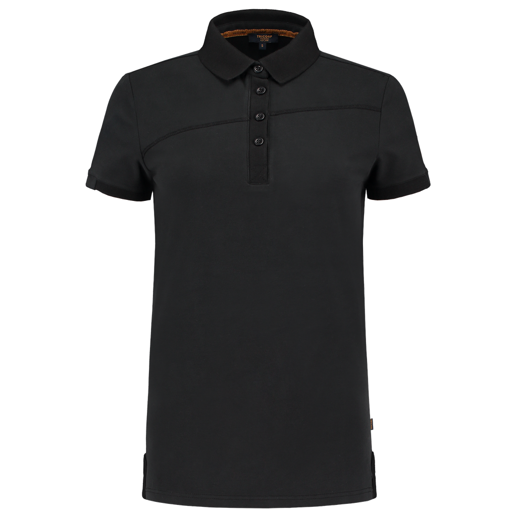 [204003BlackXS] Tricorp - Poloshirt Premium Naden Dames (XS, Black)