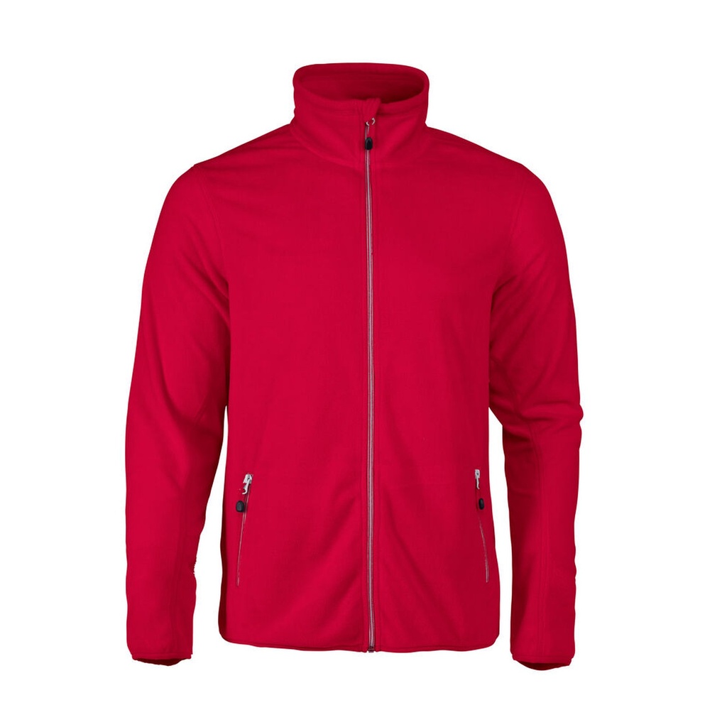 [2261508-400-4] Printer - Twohand Fleece Jas Heren (S, Rood)