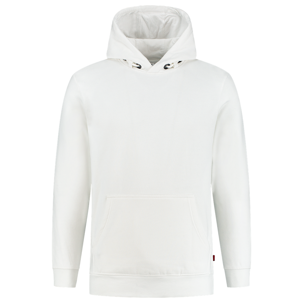 [301019WhiteXS] Tricorp - Sweater Capuchon 60°C Wasbaar (XS, Wit)