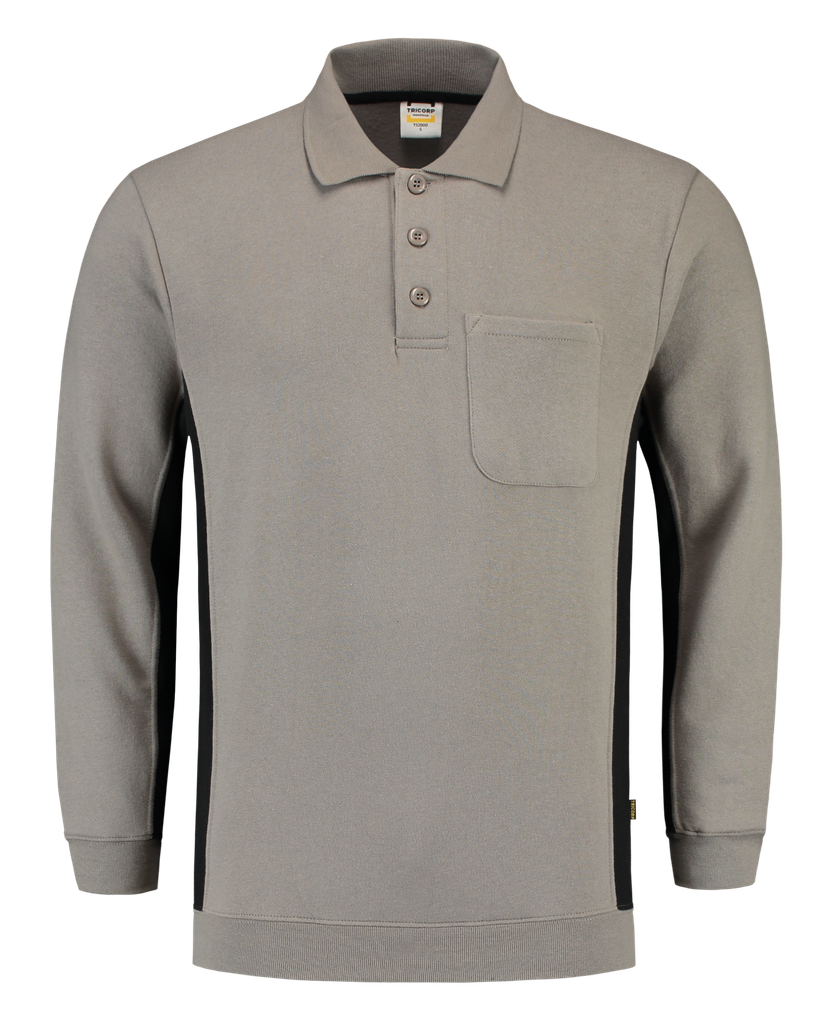 Tricorp - Polosweater Bicolor Borstzak