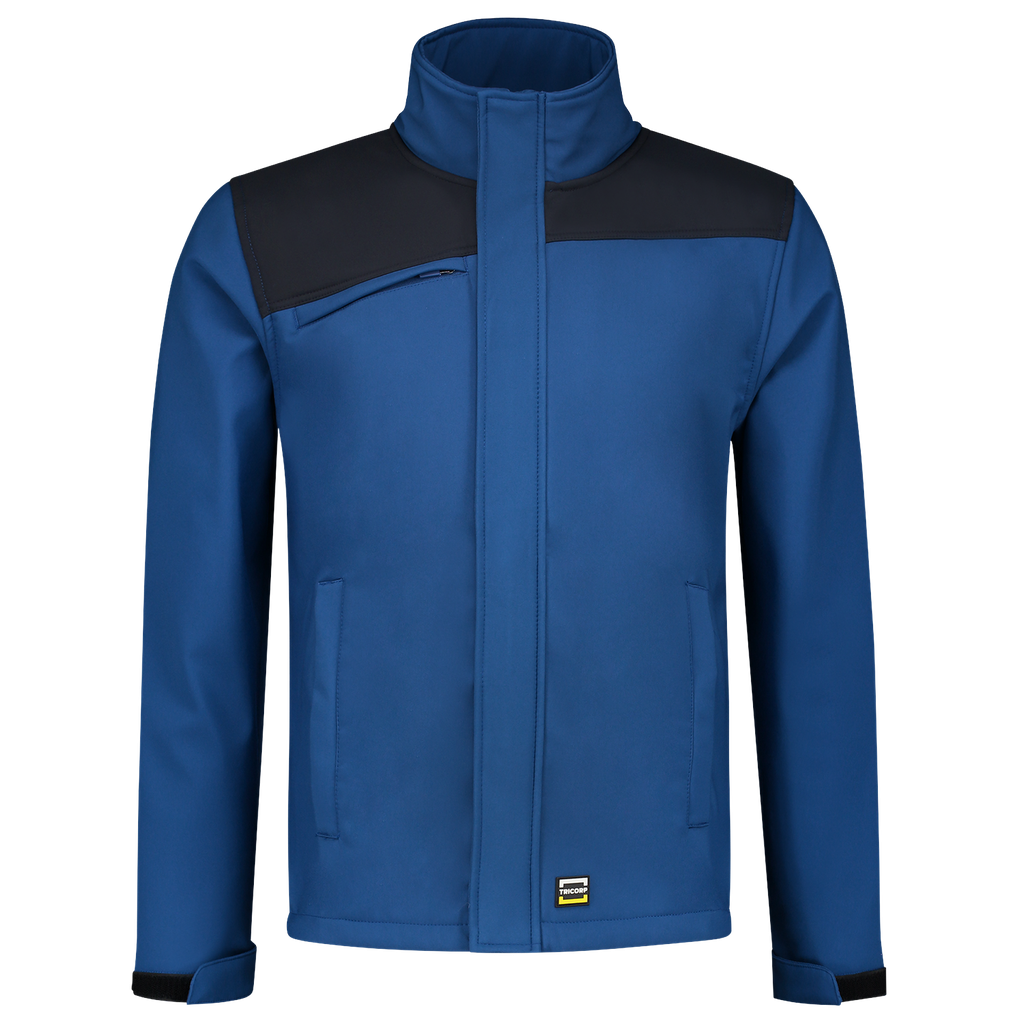[402021RoyalblueNavyXS] Tricorp - Softshell Bicolor Naden (XS, RoyalblueNavy)