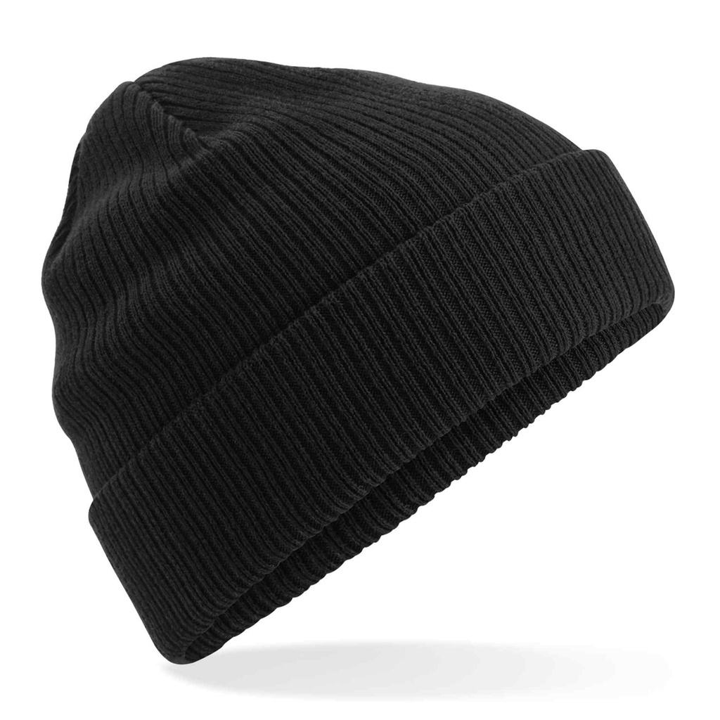 [B050_77310_77309] Beechfield - Muts Van Biologisch Katoen (Black)