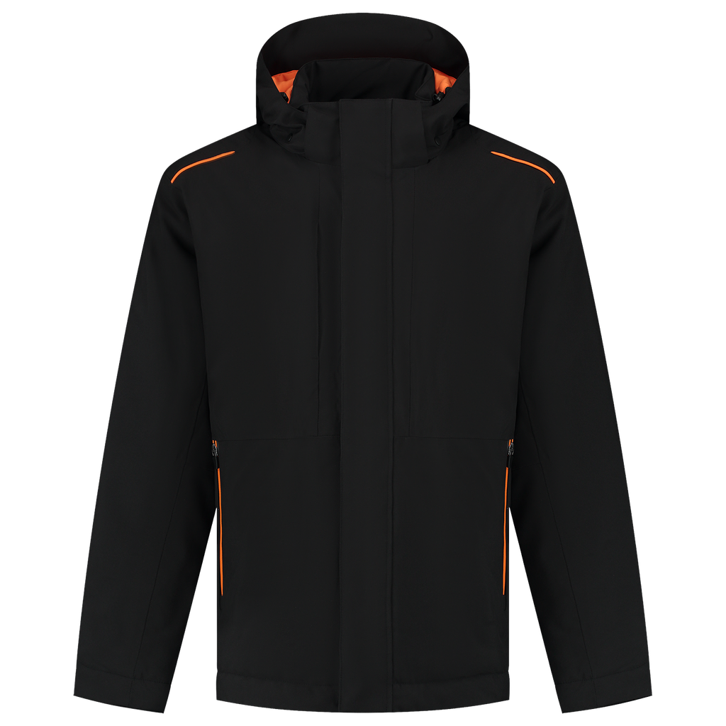[402703BlackOrangeXS] Tricorp - Winter Tech Shell Accent (XS, BlackOrange)