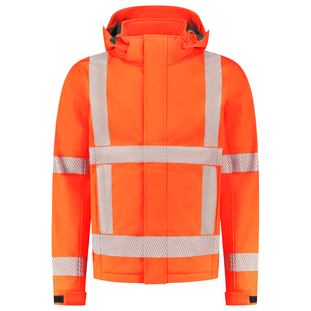 [403701FluororangeXS] Tricorp - Softshell RWS Revisible (XS)