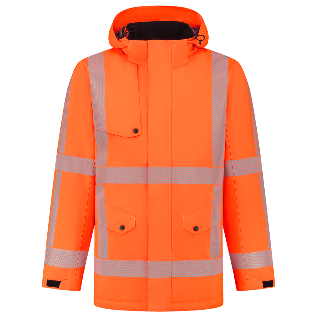 [403703FluororangeXS] Tricorp - Parka RWS Revisible (XS)